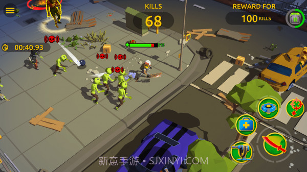 爆炸僵尸小分队截图1