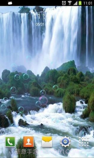 真实天气瀑布动态壁纸截图2 真实天气瀑布动态壁纸截图2