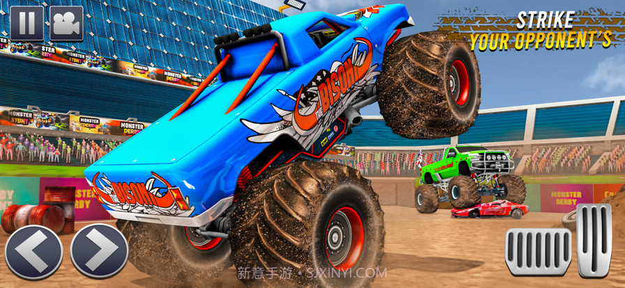 怪物果酱卡车赛车截图3 怪物果酱卡车赛车截图3