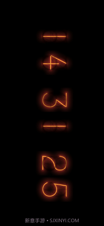 辉光时钟小组件截图1