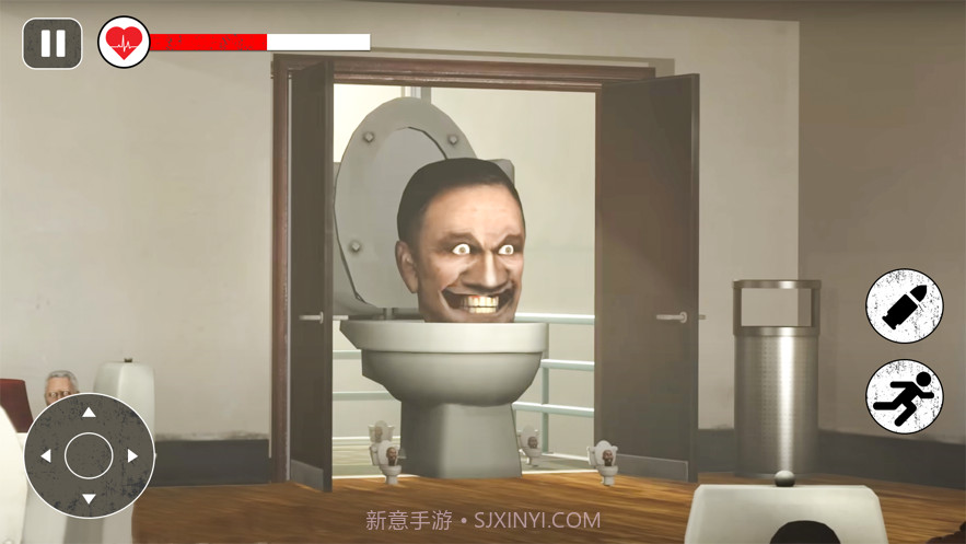 厕所怪物可怕的房子截图1 厕所怪物可怕的房子截图1