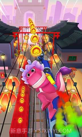 地铁跑酷许愿神龙内购版截图1 地铁跑酷许愿神龙内购版截图1