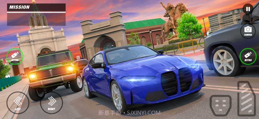 汽车驾驶学校城市驱动器截图4