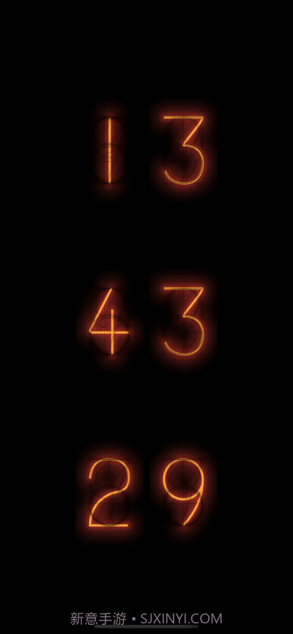 辉光时钟小组件截图3