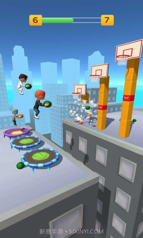 飞跃投篮3D截图2 飞跃投篮3D截图2