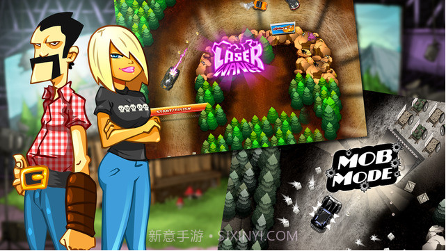 疯狂特技飞车截图2 疯狂特技飞车截图2