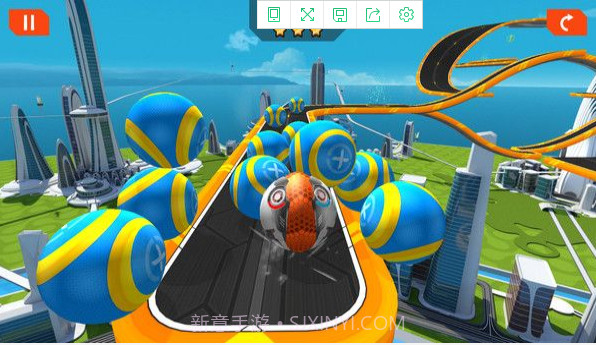 陀螺球滚动截图2