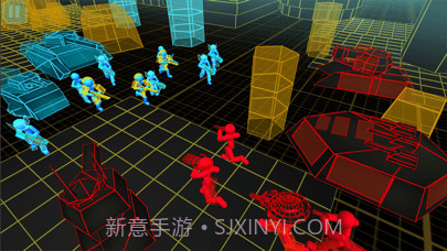 火柴人模拟器霓虹坦克战截图4