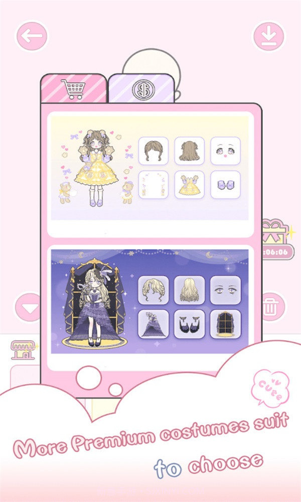 希莉的华丽换装截图3