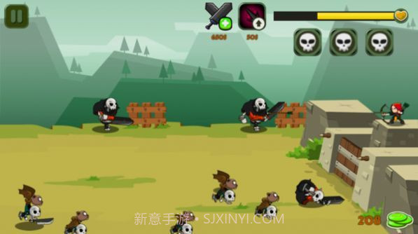 合并射手塔防截图1 合并射手塔防截图1