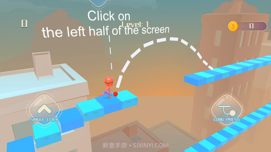 空中飞人跑酷截图2 空中飞人跑酷截图2