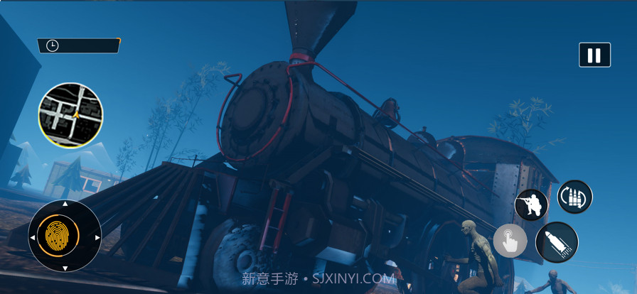怪物火车恐怖逃脱截图2