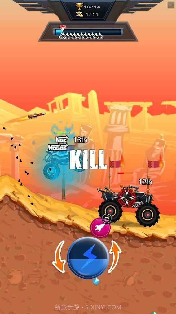 超级火箭赛车截图2