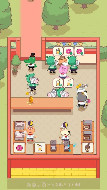 沃福的快餐店截图1