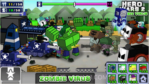 英雄战争2:僵尸病毒截图3 英雄战争2:僵尸病毒截图3