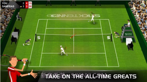 火柴人网球截图2 火柴人网球截图2