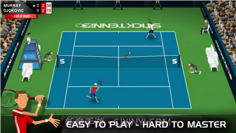 火柴人网球截图1 火柴人网球截图1
