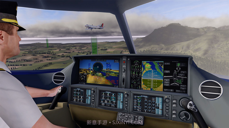 飞行模拟器2021截图4 飞行模拟器2021截图4