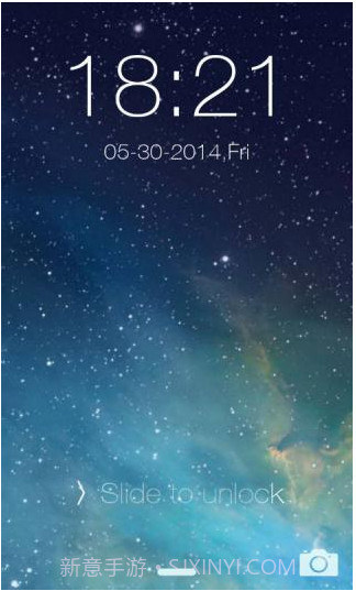 IOS7滑动解锁IOS7 SlideUnlock截图1 IOS7滑动解锁IOS7 SlideUnlock截图1