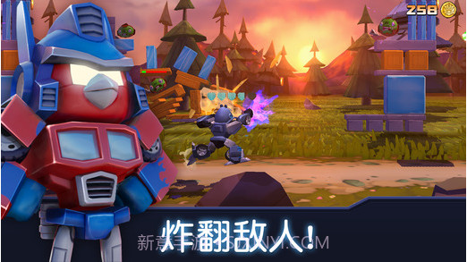 愤怒的小鸟:变形金刚截图2 愤怒的小鸟:变形金刚截图2