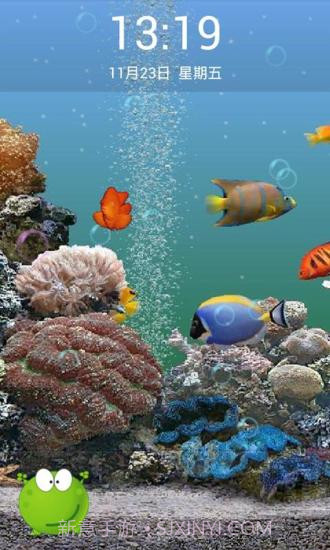 3D海底世界动态壁纸截图4 3D海底世界动态壁纸截图4