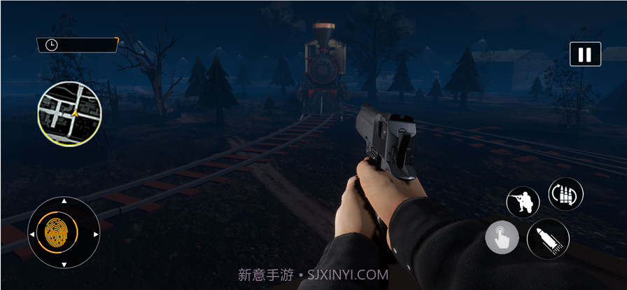 怪物火车恐怖逃脱截图3