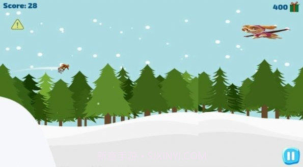 小熊滑雪冒险截图1 小熊滑雪冒险截图1