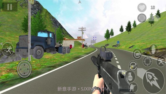 跳伞吃鸡模拟器截图4