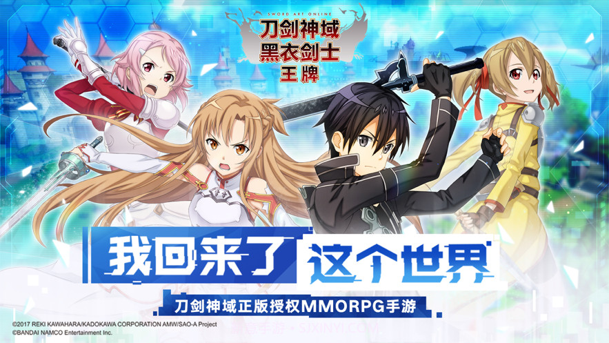 刀剑神域黑衣剑士王牌截图1