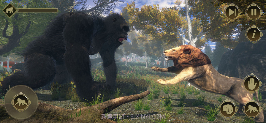 生气的大猩猩怪物打猎模拟截图4 生气的大猩猩怪物打猎模拟截图4