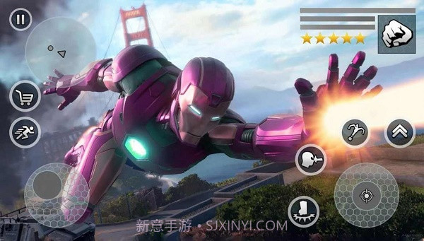 钢铁侠超级绳索英雄截图3 钢铁侠超级绳索英雄截图3