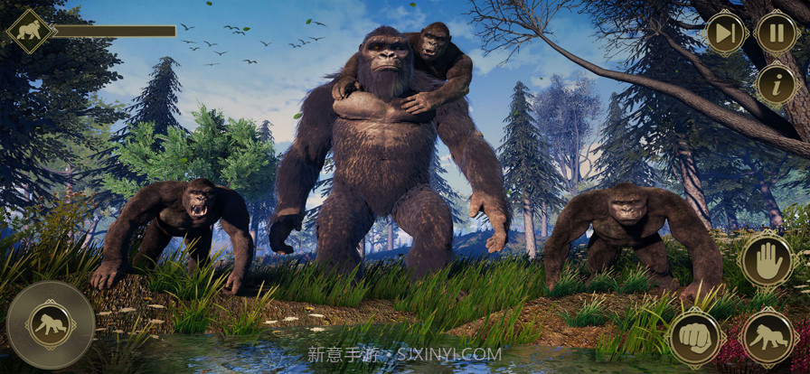 生气的大猩猩怪物打猎模拟截图3 生气的大猩猩怪物打猎模拟截图3