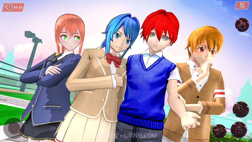 2021年动漫女高中生截图2 2021年动漫女高中生截图2