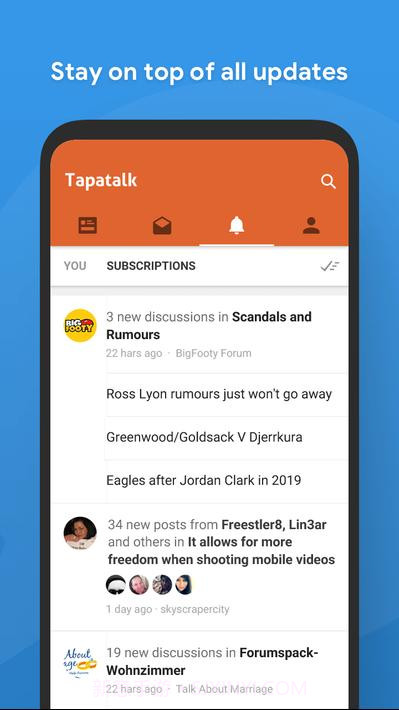 Tapatalk app截图5 Tapatalk app截图5