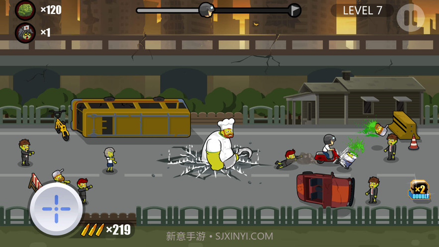 僵尸小摩托截图1