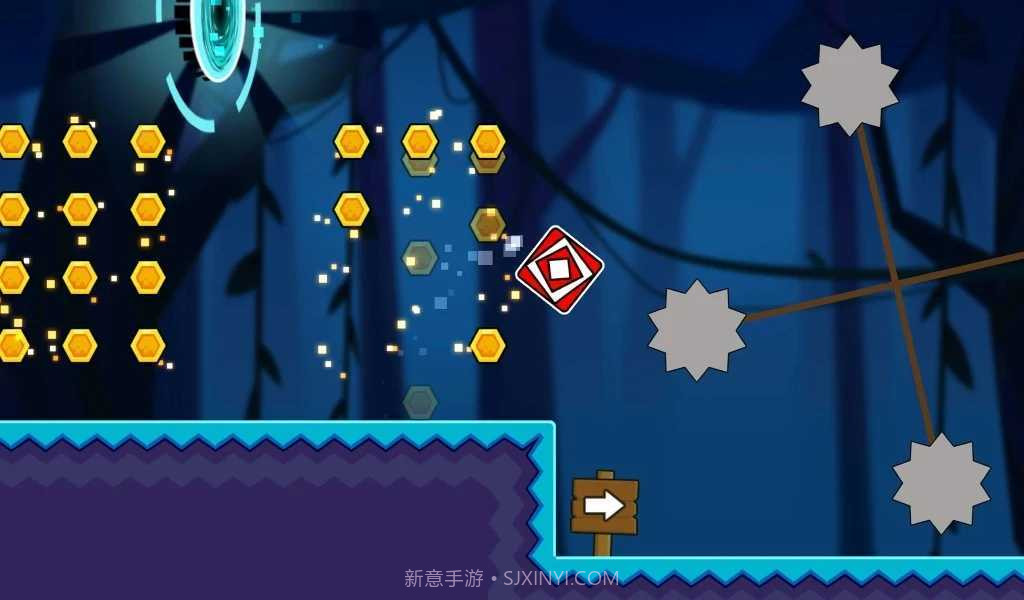 几何冲刺跳跃截图1 几何冲刺跳跃截图1