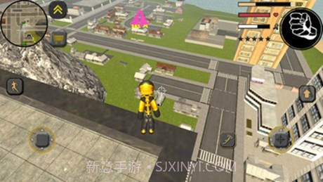 火柴人绳索英雄迈阿密截图3 火柴人绳索英雄迈阿密截图3