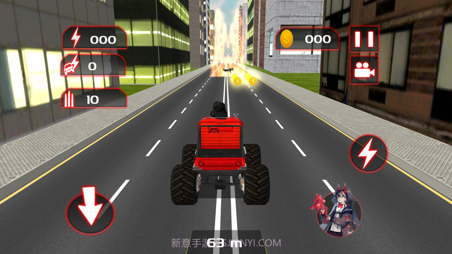 疯狂女赛车手截图3 疯狂女赛车手截图3