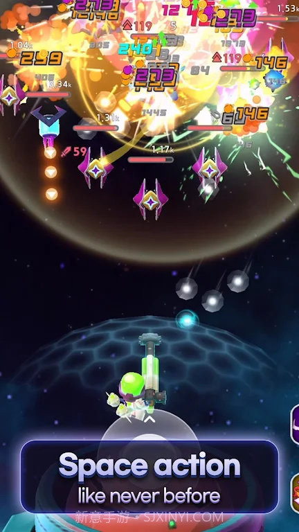 太空飞机大作战截图2 太空飞机大作战截图2