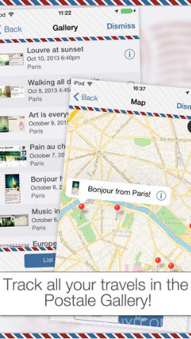 Postale(旅行明信片)截图5