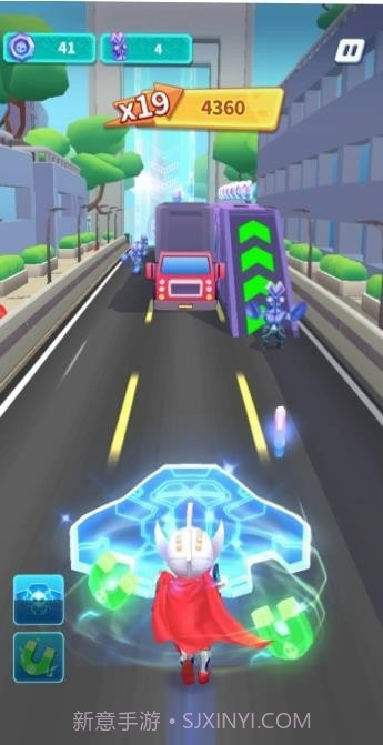 奥特超人百变跑酷截图1