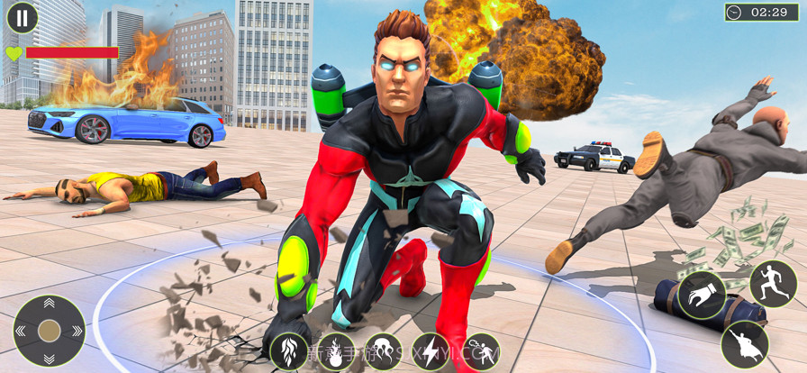 大蜘蛛绳英雄城截图2