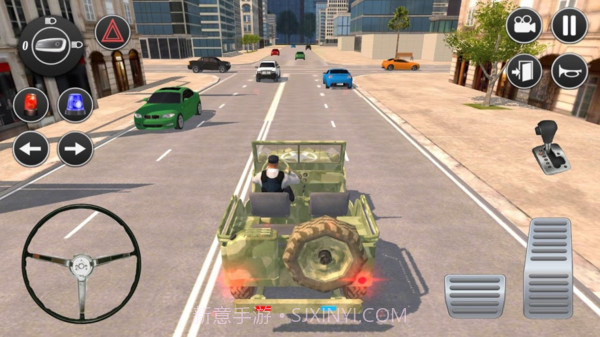 警察吉普车模拟器截图1 警察吉普车模拟器截图1