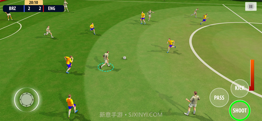 足球英雄:真正的比赛截图3 足球英雄:真正的比赛截图3