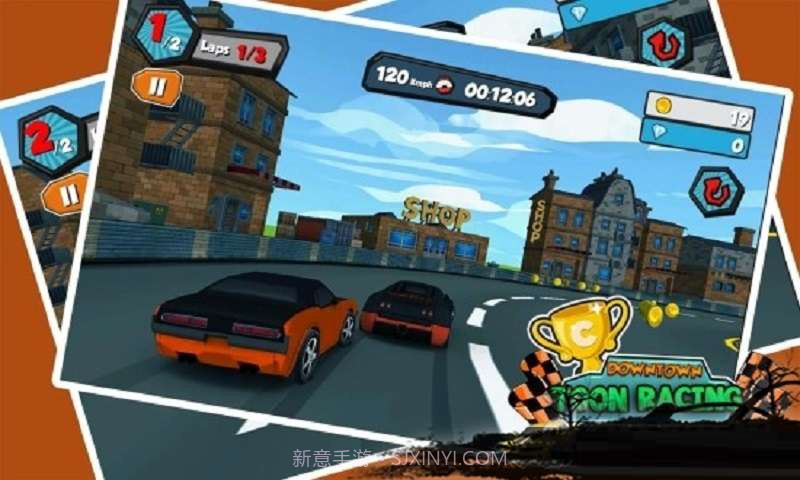 小镇赛车截图1 小镇赛车截图1