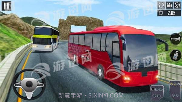 上坡公共汽车行驶截图1