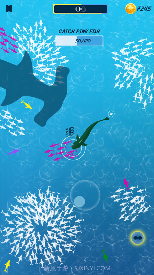 饥饿的鱼喂养和成长截图4 饥饿的鱼喂养和成长截图4