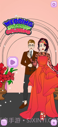 婚礼着色换装书截图3 婚礼着色换装书截图3