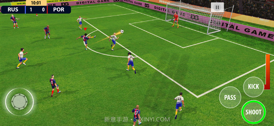 足球英雄:真正的比赛截图4 足球英雄:真正的比赛截图4