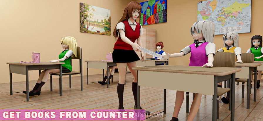 动漫女高中生的生活截图5